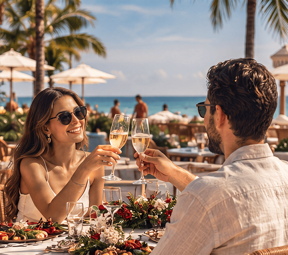 Festive season at Riva Beach Club